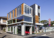 中村自邸+2つのアトリエ 外観