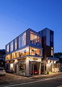 中村自邸+2つのアトリエ 外観